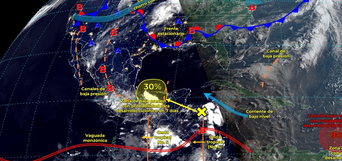 Ondas Tropicales No Y Producir N Lluvias Puntuales Intensas Sobre