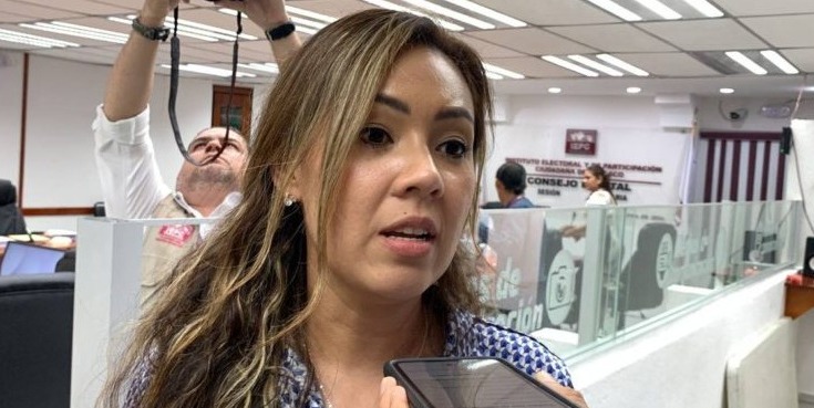 Presidenta del IEPCT asegura que no hay riesgo en la elección por violencia.