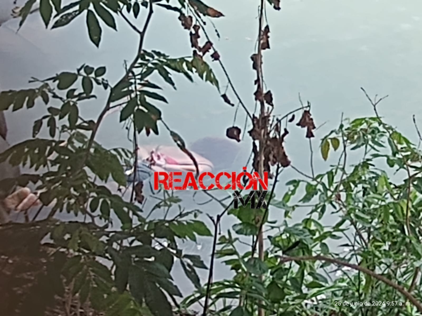 Rescatan cuerpo en el río Carrizal, Villahermosa.