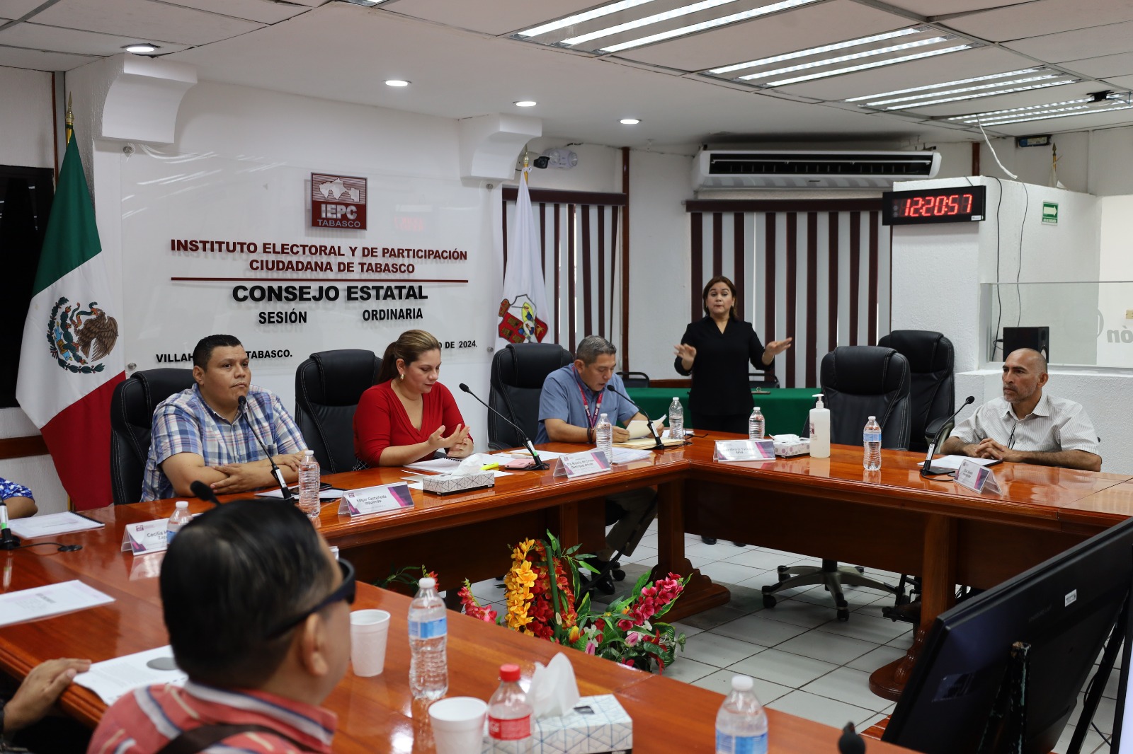 Lleva a cabo el IEPCT, conferencia de acciones afirmativas a favor de las personas con discapacidad en el Proceso Electoral Local ordinario 2023-2024.