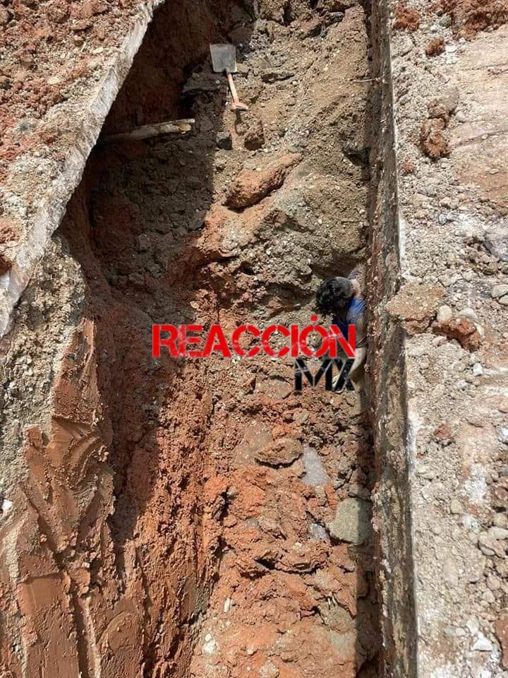 Trabajador pierde la vida sepultado en obra de Teapa