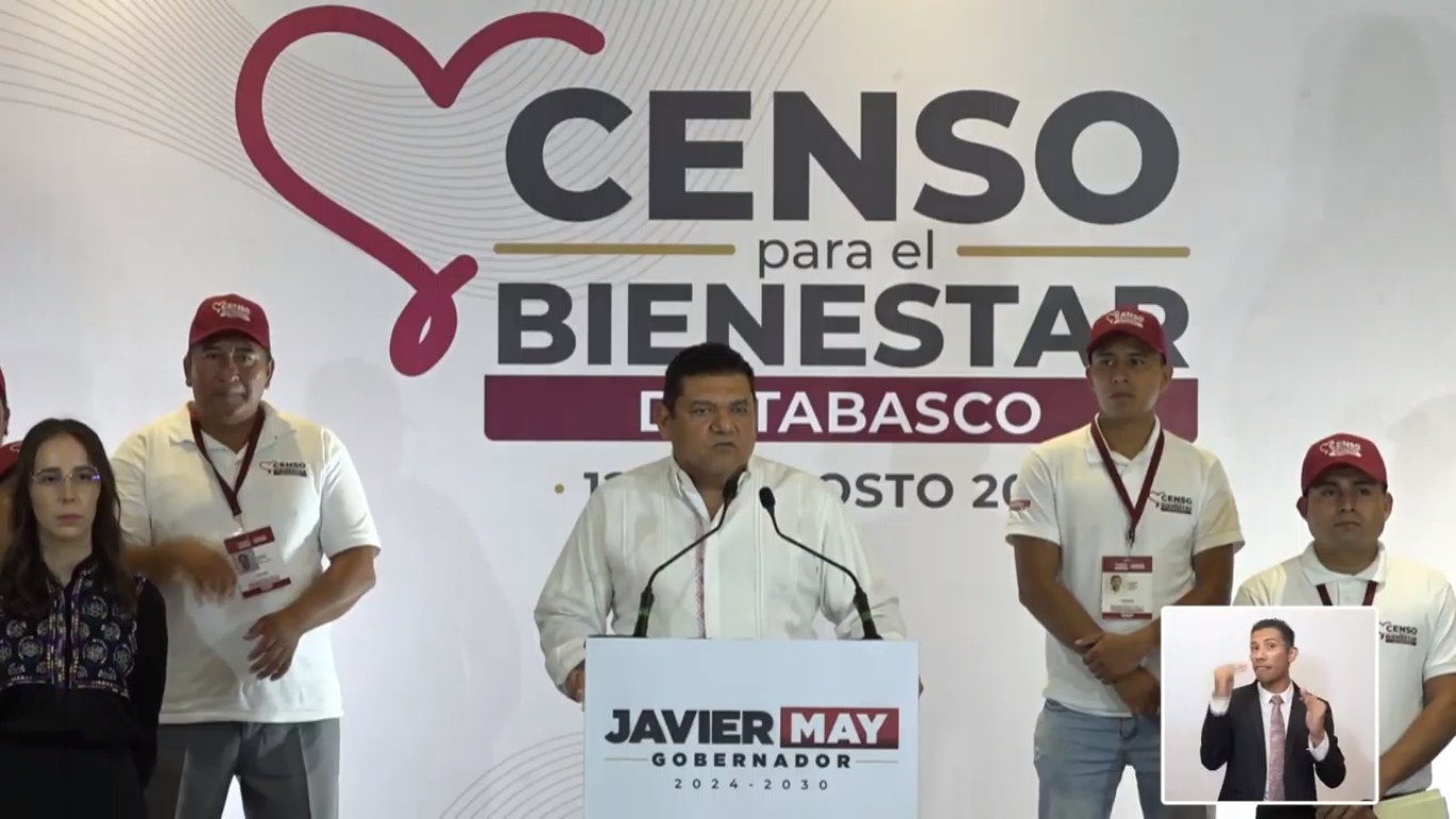 DA INICIO EL CENSO PARA EL BIENESTAR EN TABASCO.