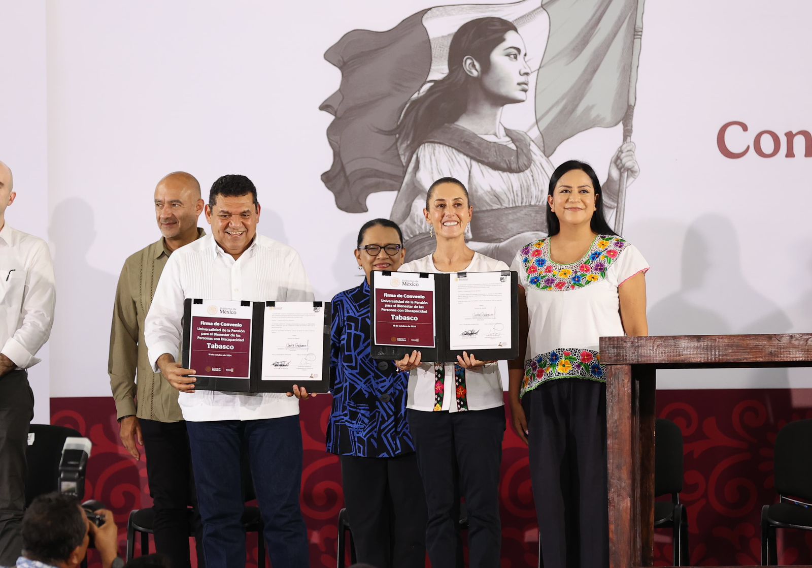 Pensión para mujeres y personas con discapacidad.