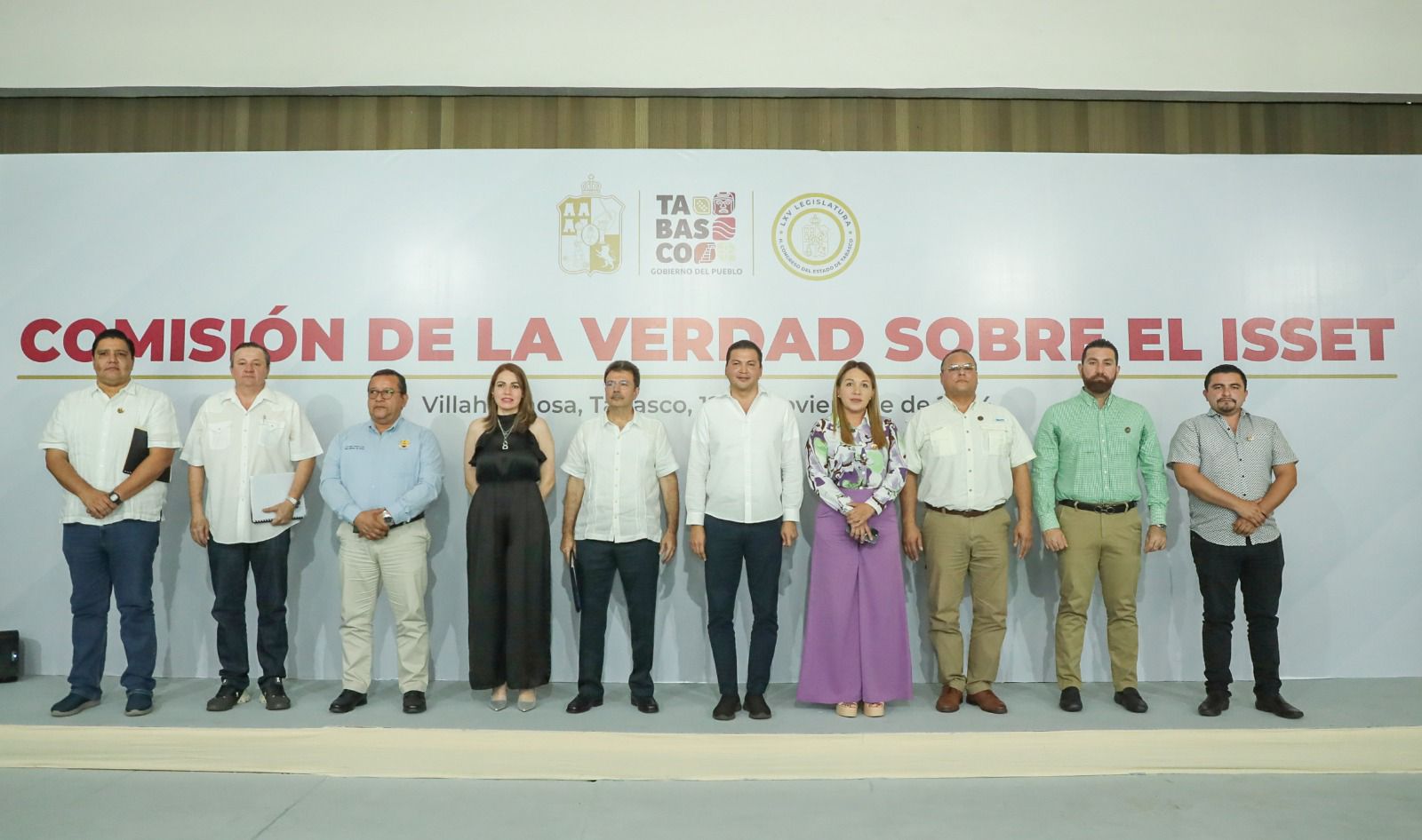 Se instala Comisión de la Verdad sobre el Instituto de Seguridad Social del Estado de Tabasco (ISSET).