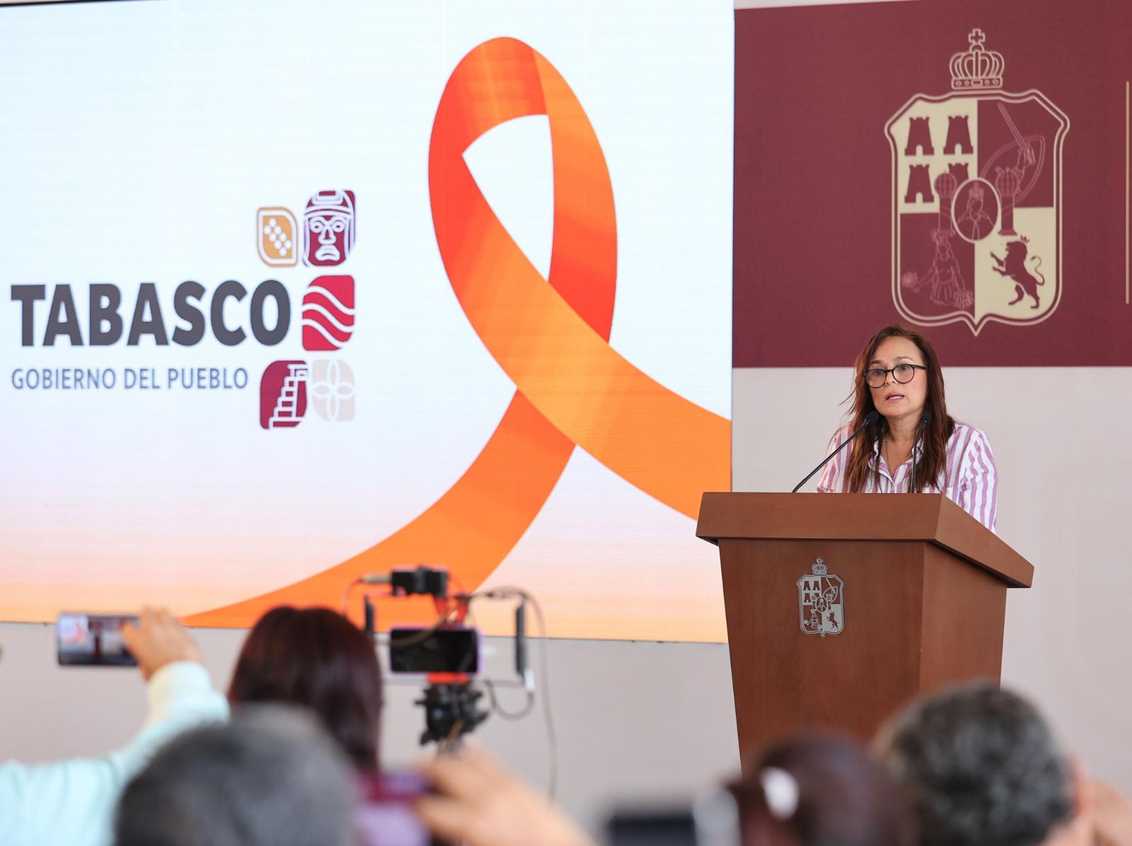 Gobierno del Pueblo impulsa acciones y programas sociales para garantizar derechos de las mujeres a una vida libre de violencia: Claudia Magaña.