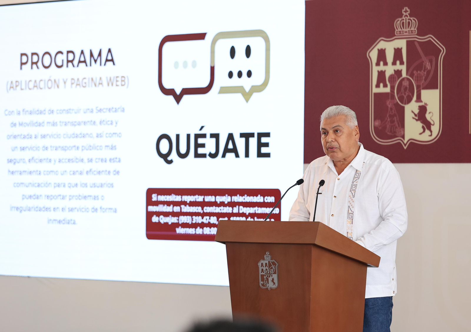 Presentan aplicación Quéjate Movilidad; se agilizarán reportes ciudadanos para mejorar servicio de transporte público.