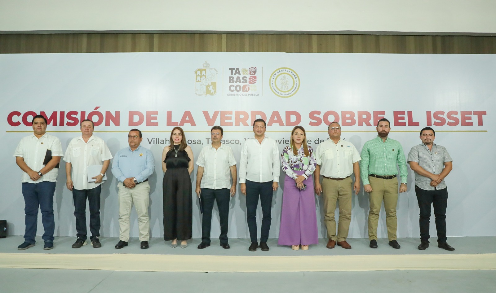 Comisión de la Verdad del ISSET, sin solicitar información sobre desvíos.