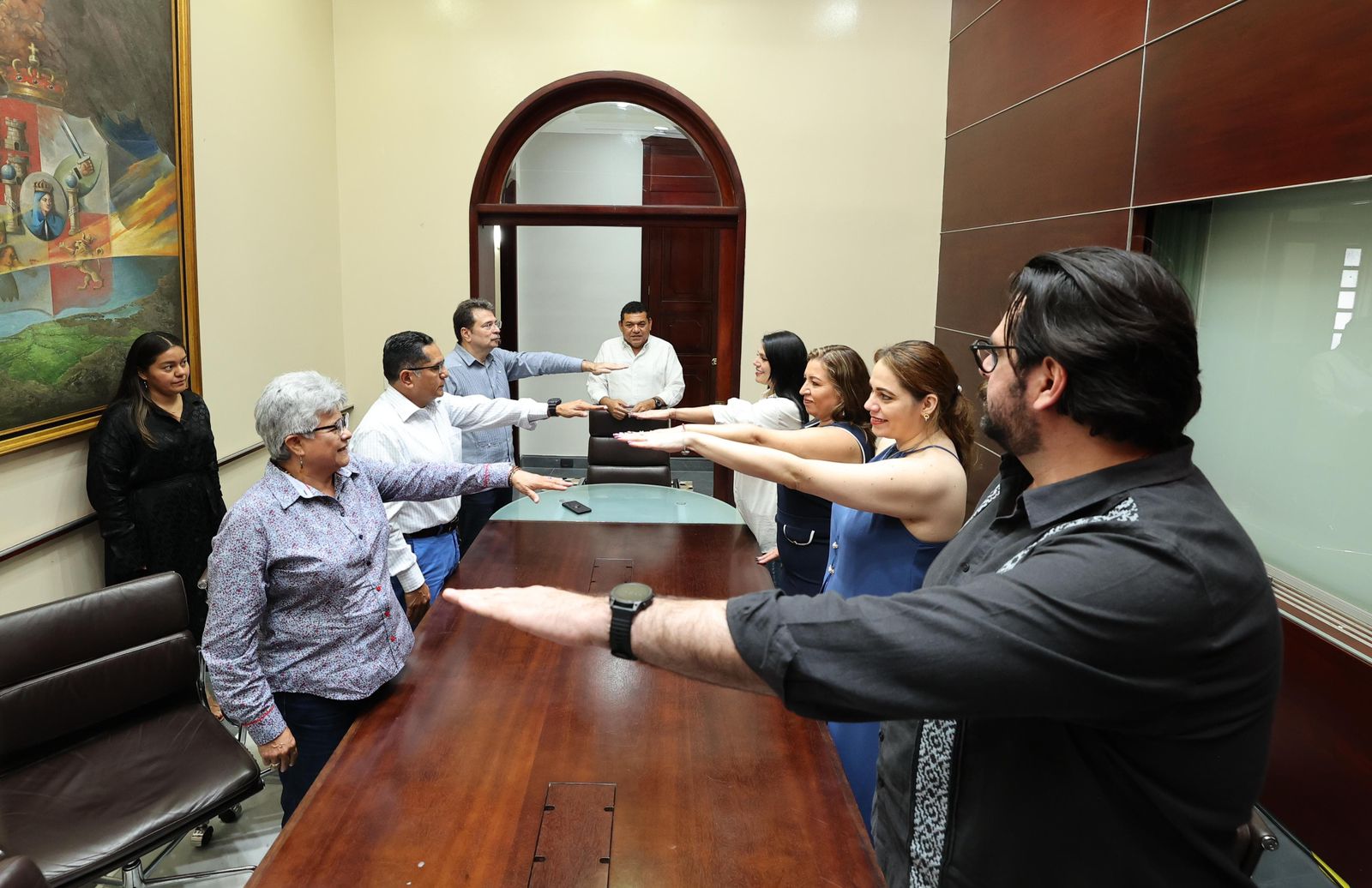 Toman protesta integrantes de la Junta de Gobierno de la Feria Tabasco 2025.