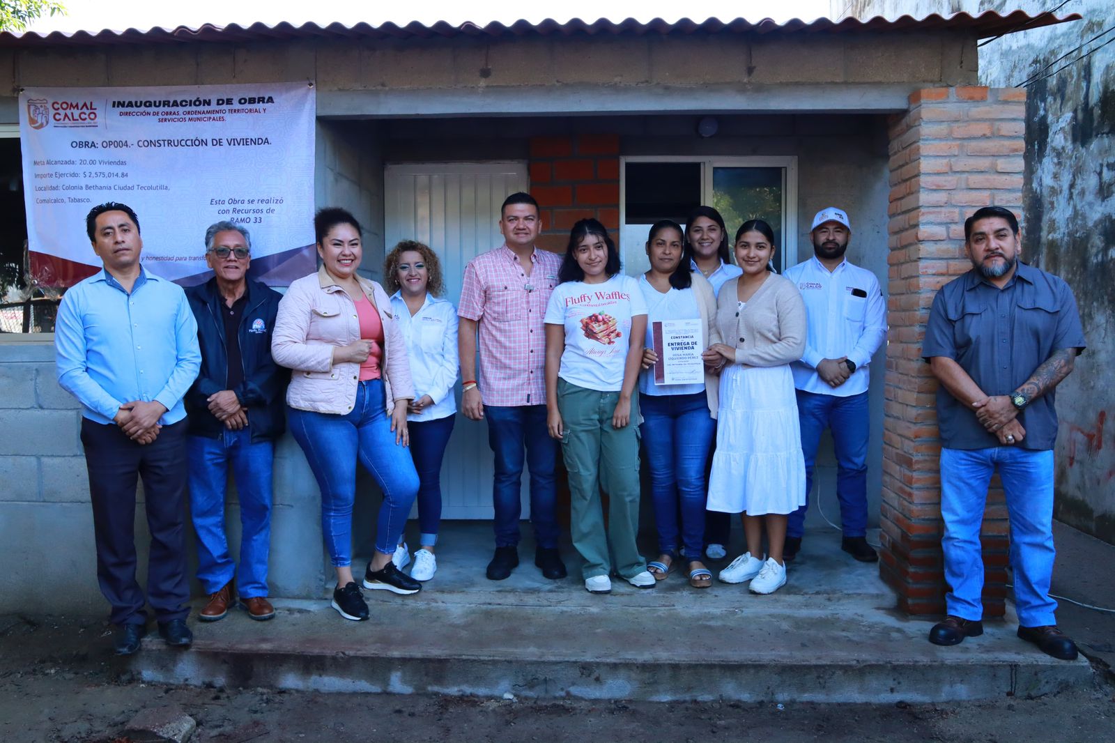 Da gobierno de Ovidio Peralta un paso más para transformar la vida de los comalcalquenses.
