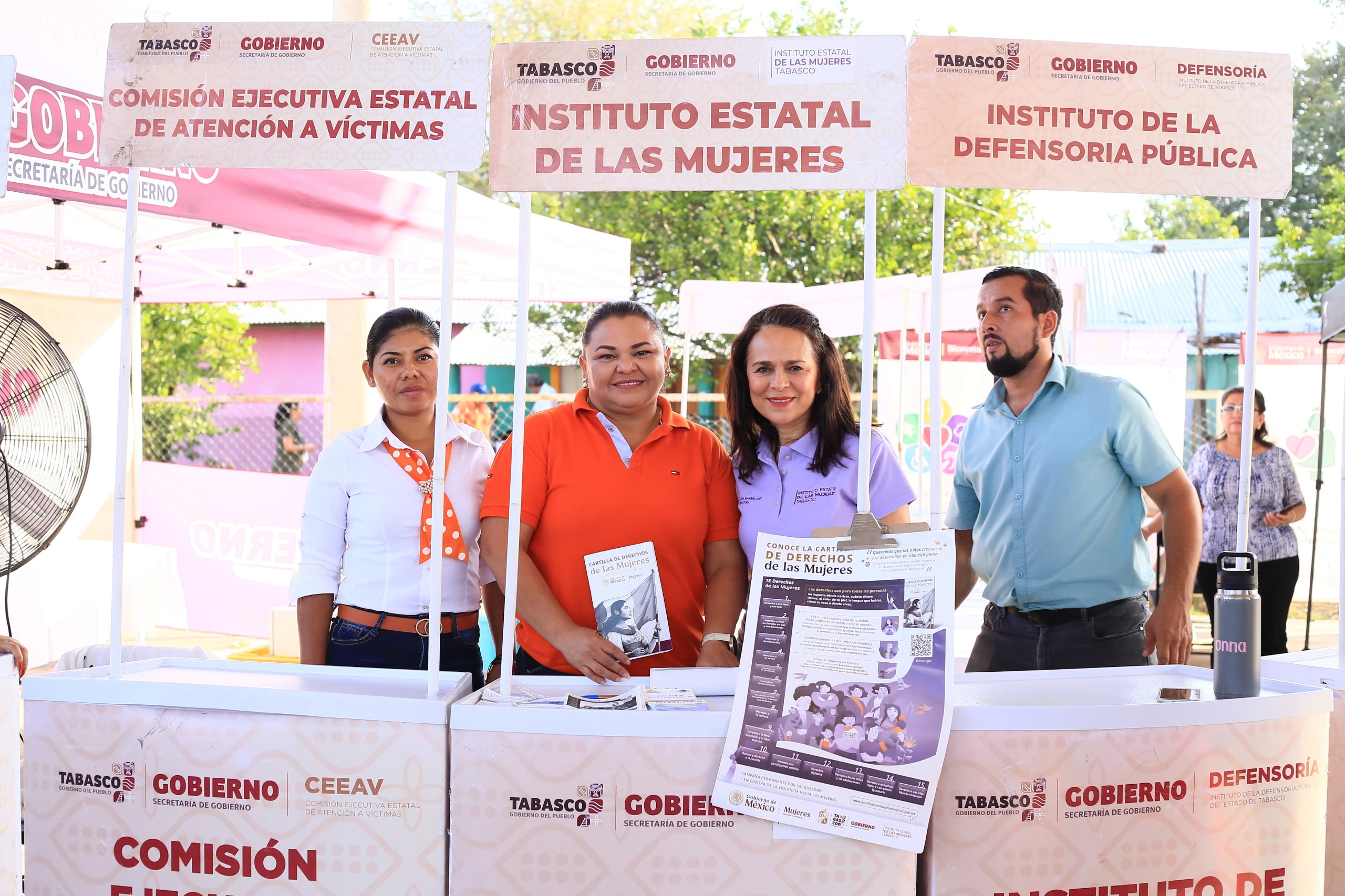 Difundirá IEM derechos de las mujeres en la Feria Tabasco 2025.