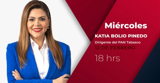 Kathia Bolio busca recuperar PAN Tabasco.