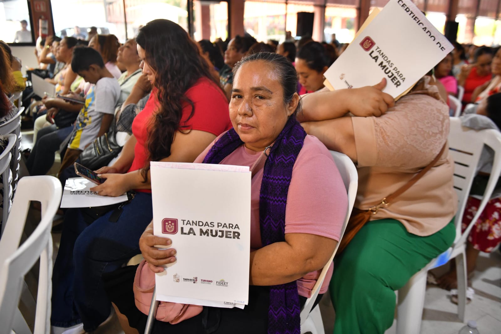 Tandas para la Mujer nos ayuda a salir adelante para mejorar la vida de nuestras familias, afirmaron emprendedoras de Huimanguillo.