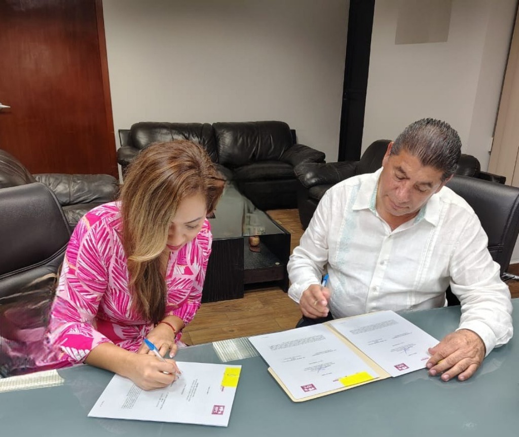 Firman Convenio de Colaboración la SSPC y el IEPC Tabasco para Garantizar la seguridad durante la Jornada Electoral de este domingo.