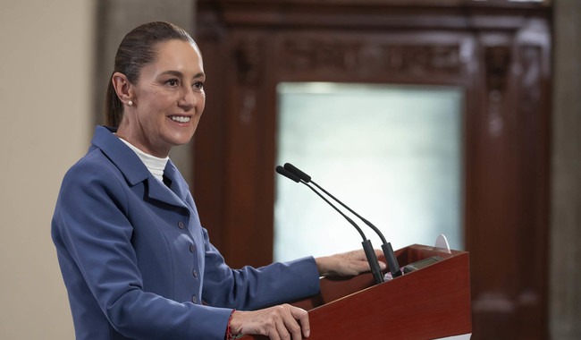 Reconoce Claudia Sheinbaum resultados alcanzados en materia de seguridad por Javier May, a quien calificó como un gobernador extraordinario.