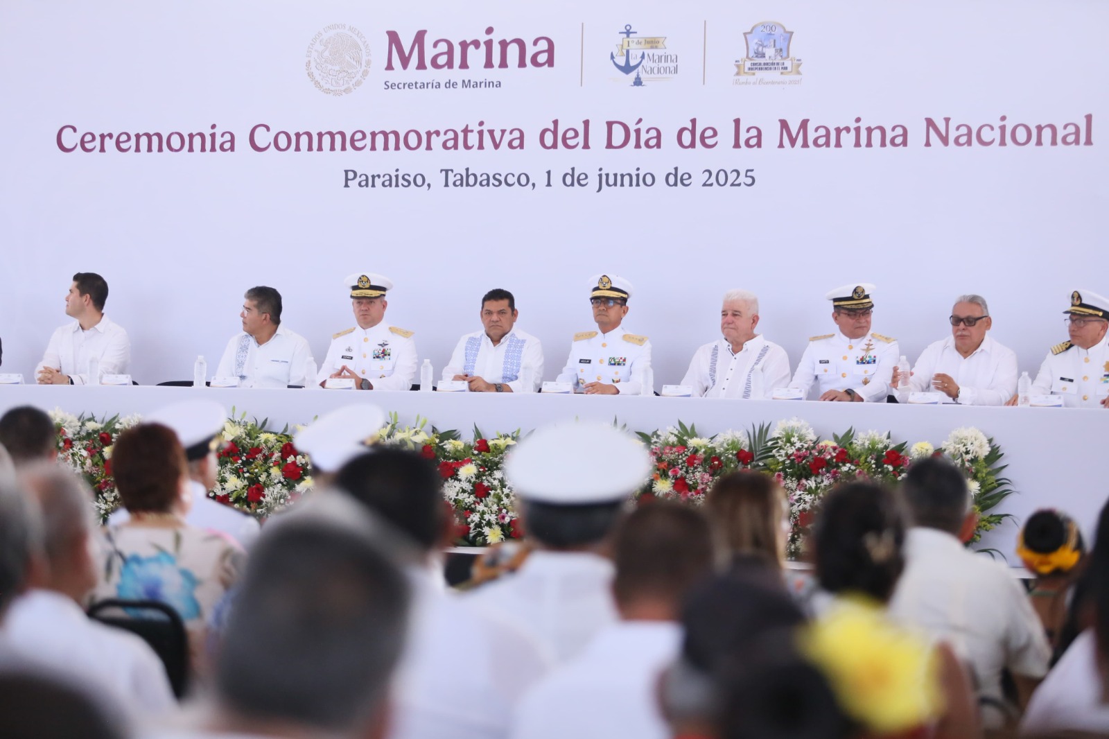 El bien común de México y de Tabasco es la principal tarea de la Marina.