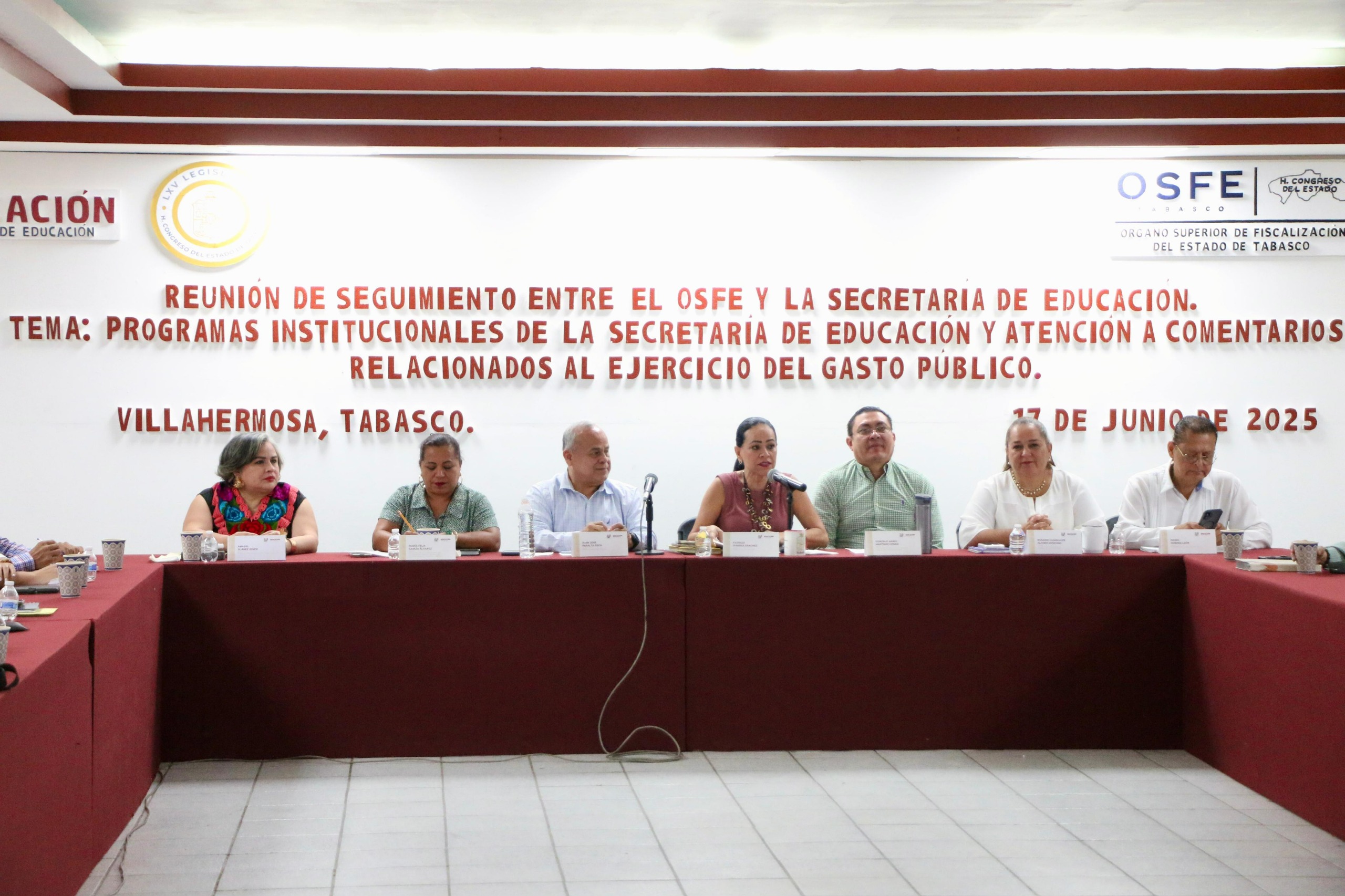 Refrenda SETAB compromiso de colaboración eficiente con el OSFE.
