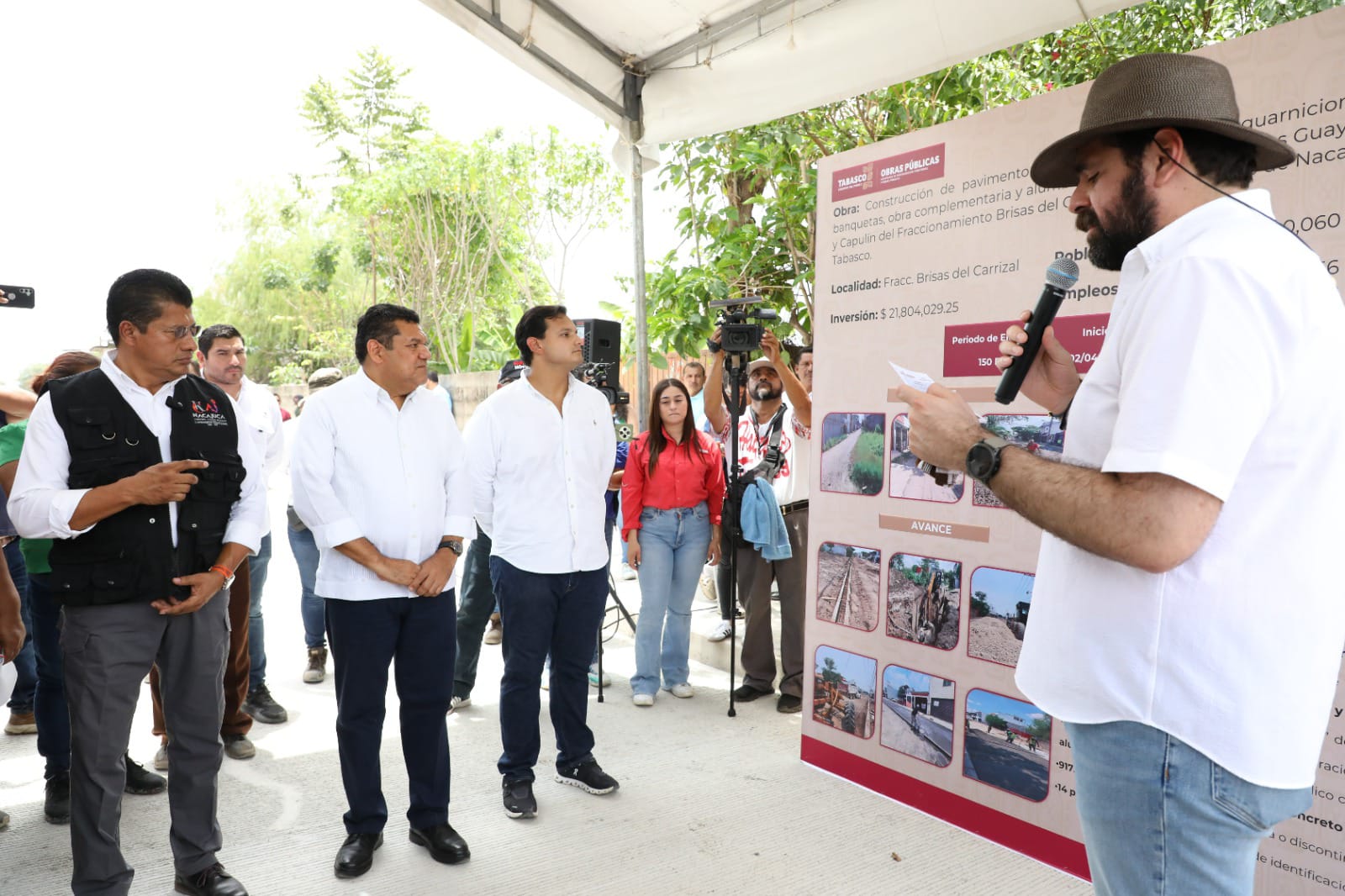 Proyecto de desarrollo «Villahermosa 2030» integrará con obras de modernización a la zona conurbada de Nacajuca: Javier May.