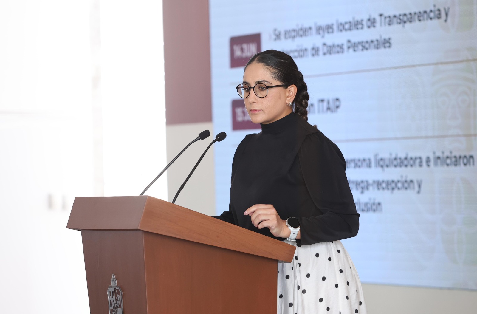 Avanza proceso de extinción del ITAIP y SESEA; se desarrollará de manera ordenada y transparente, afirma Oficial Mayor.