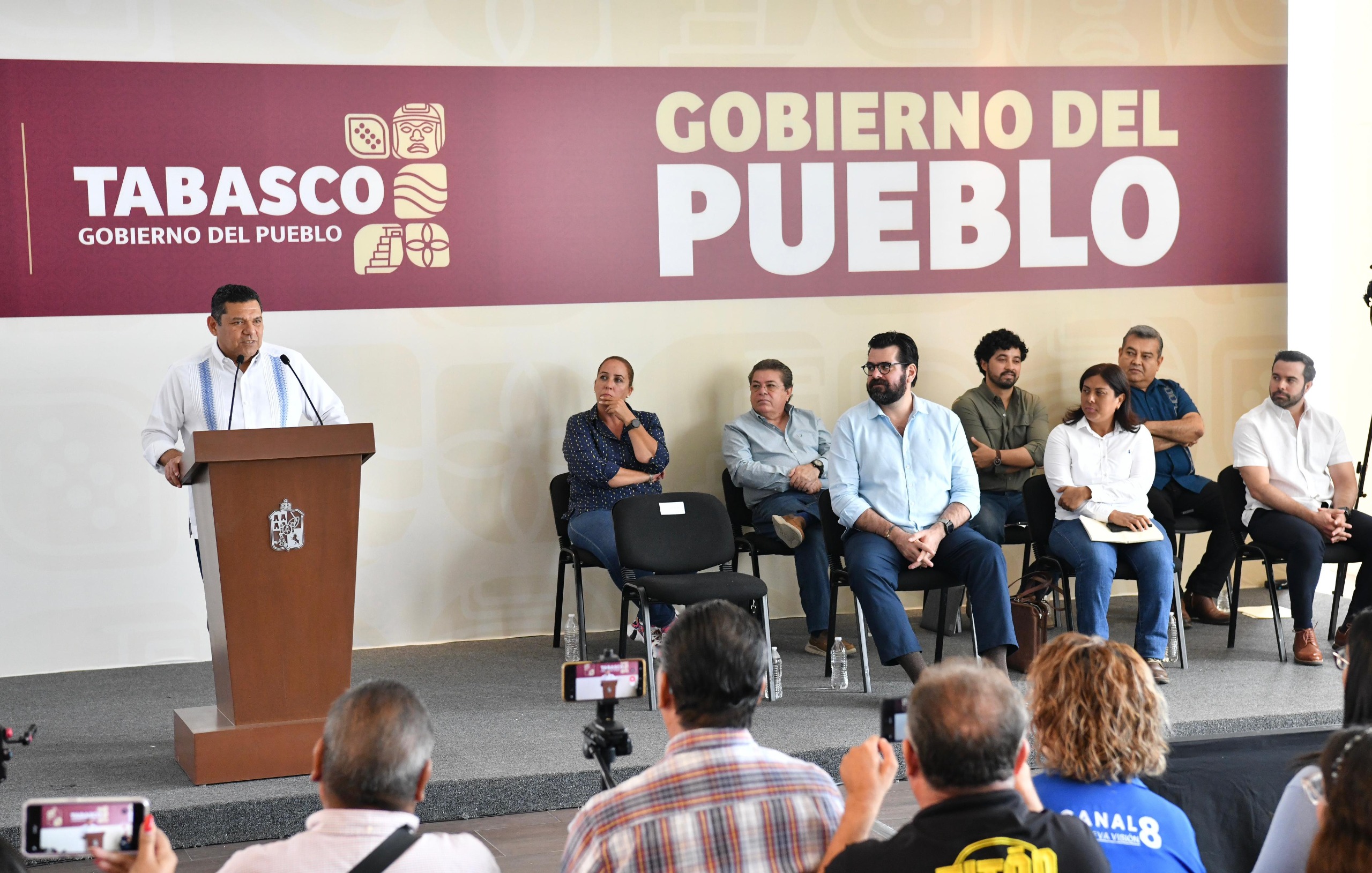 Continúa desazolve de ríos; estamos listos para enfrentar la temporada de lluvias afirma Javier May.