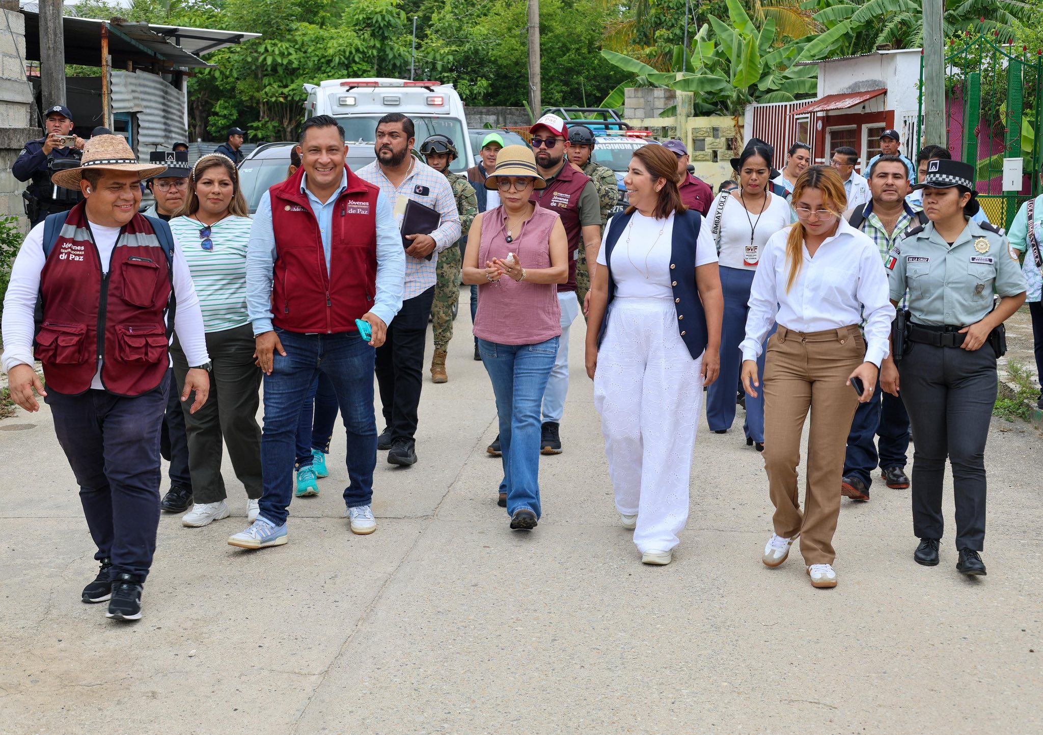 Con acciones en territorio, arranca Jornada de Paz en Huimanguillo.