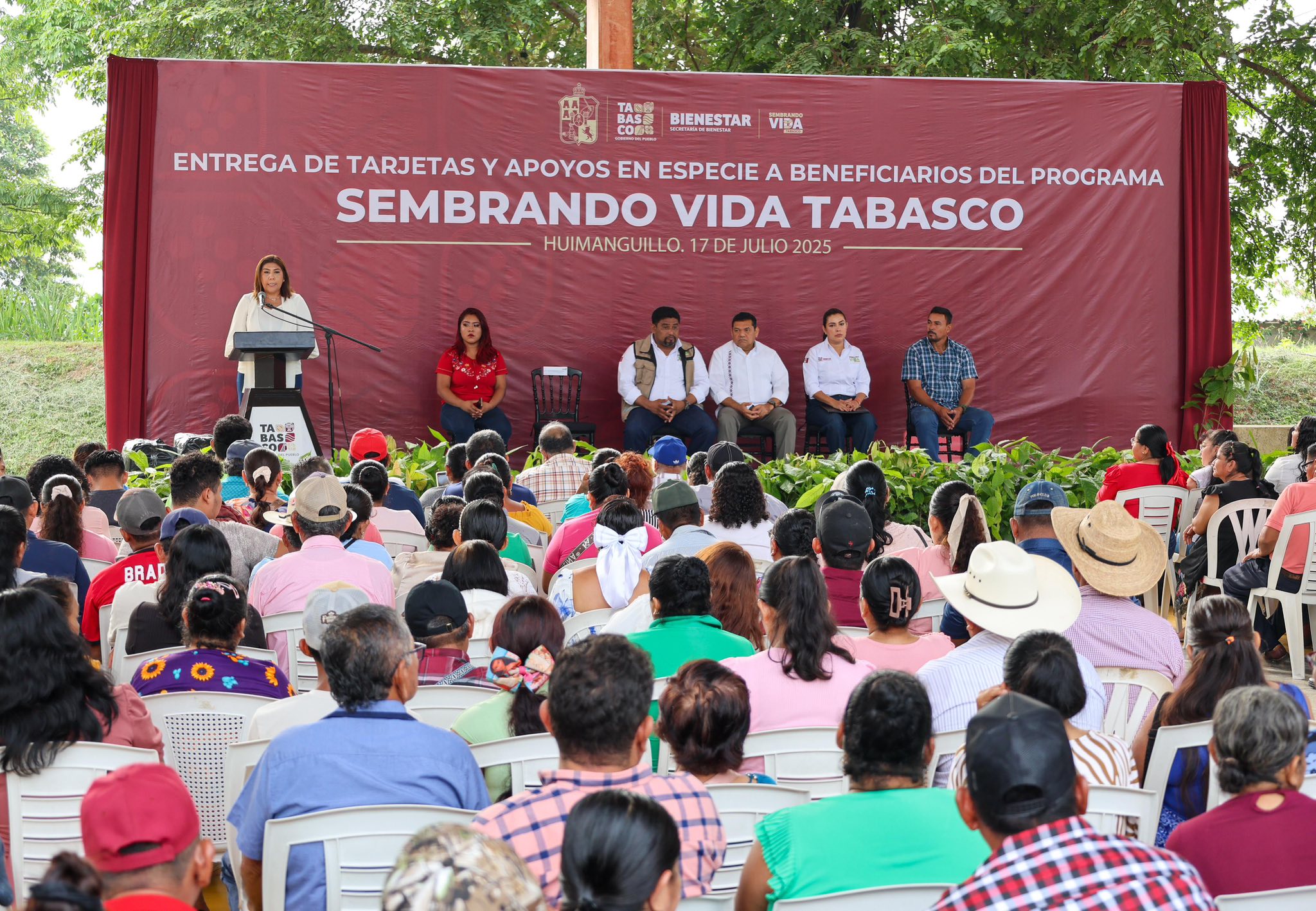 “HUIMANGUILLO REAFIRMA SU VOCACIÓN AGROPECUARIA CON SEMBRANDO VIDA TABASCO”: MARI LUZ VELÁZQUEZ JIMÉNEZ.