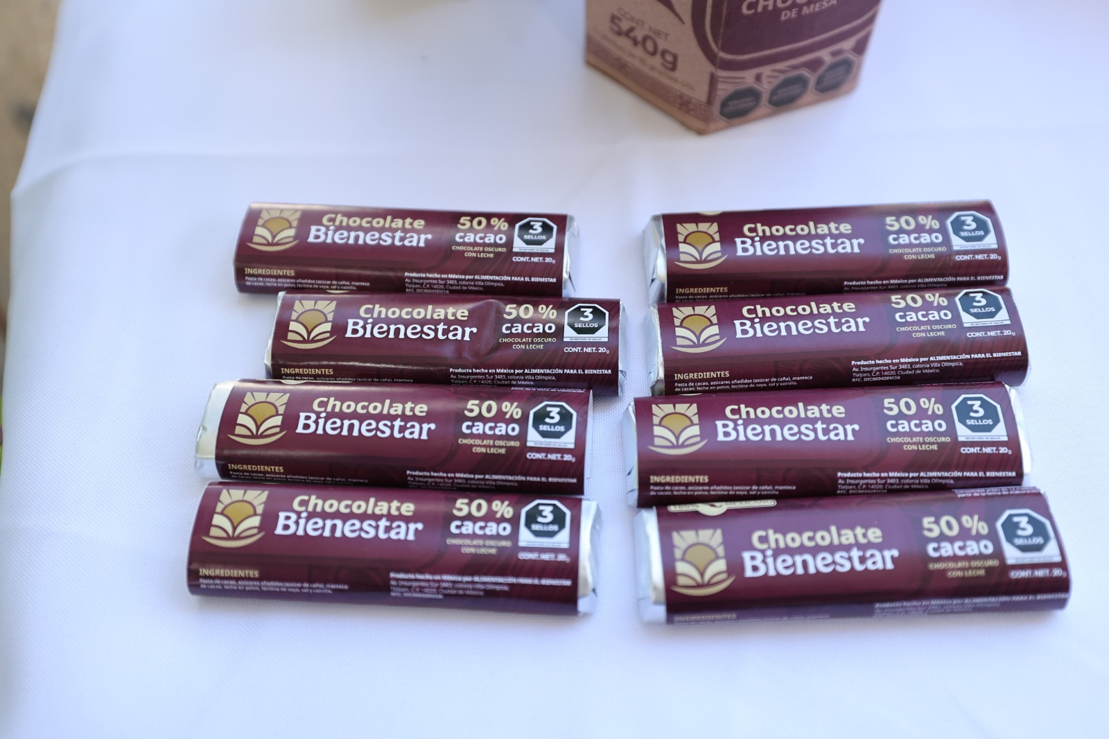 Destacan apoyo de Javier May Rodríguez para que Chocolate Bienestar llegue a todo el país.