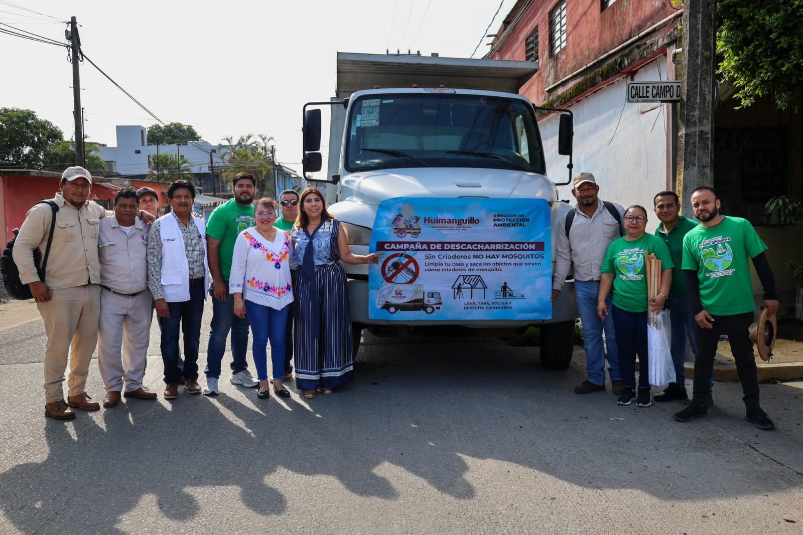 Inicia tercera ‘Campaña de Descacharrización’ en Huimanguillo.