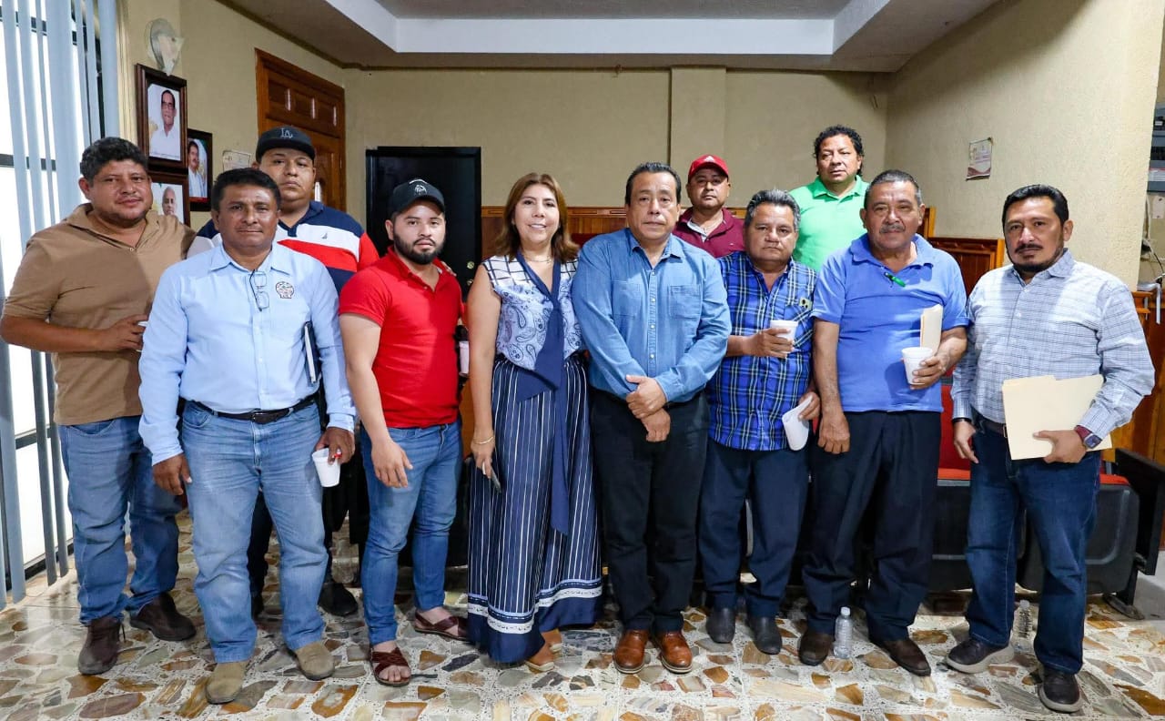 Ayuntamiento, la unión de productores de caña y representantes de poblados de Huimanguillo, logran acuerdo para fortalecer este importante sector productivo, sustento de cientos de familias huimanguillenses.