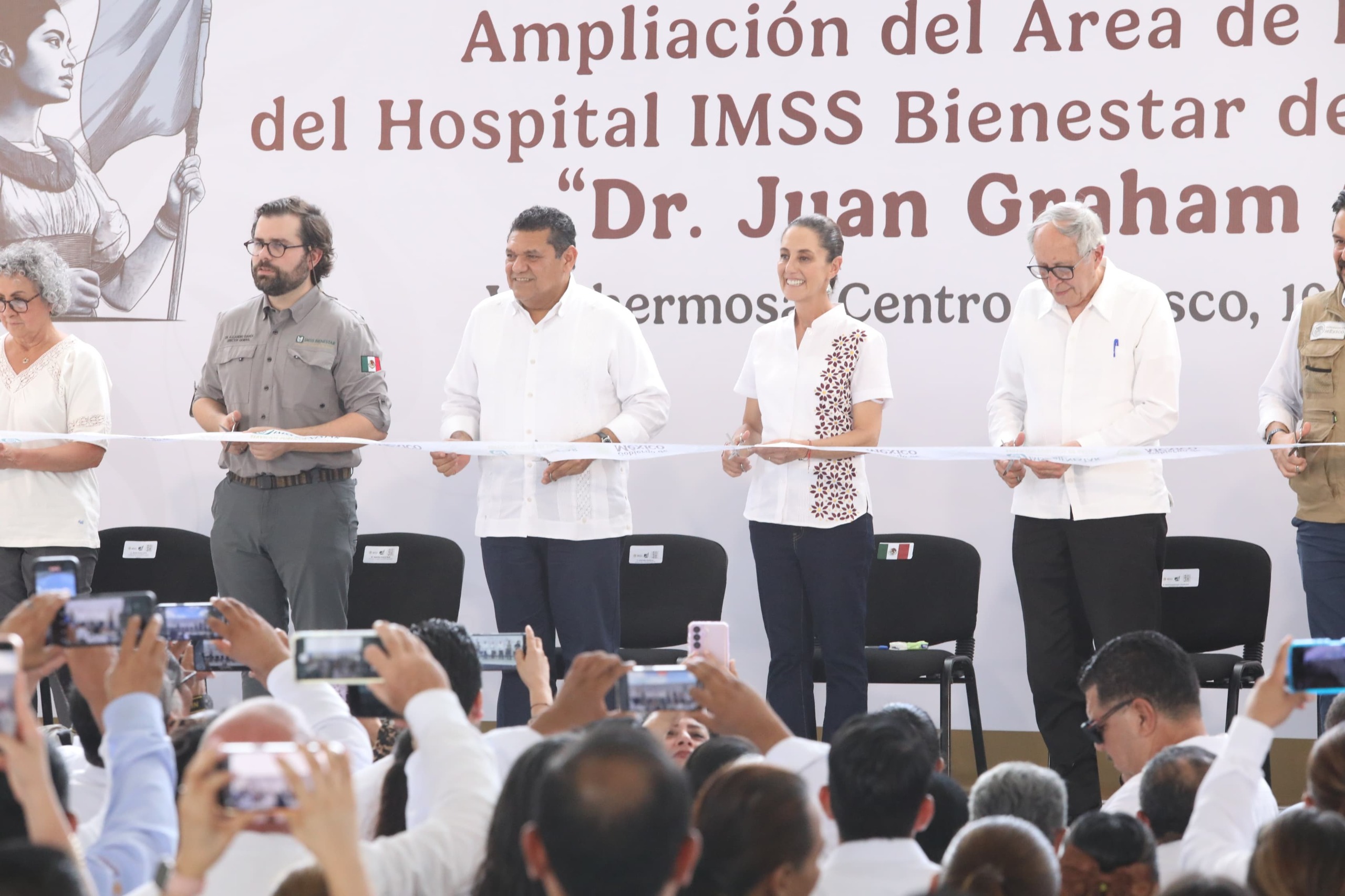 ¡A Tabasco no le va a faltar nada!: Claudia Sheinbaum; anuncia inversión de 2 mil mdp para consolidar sistema de salud bienestar.