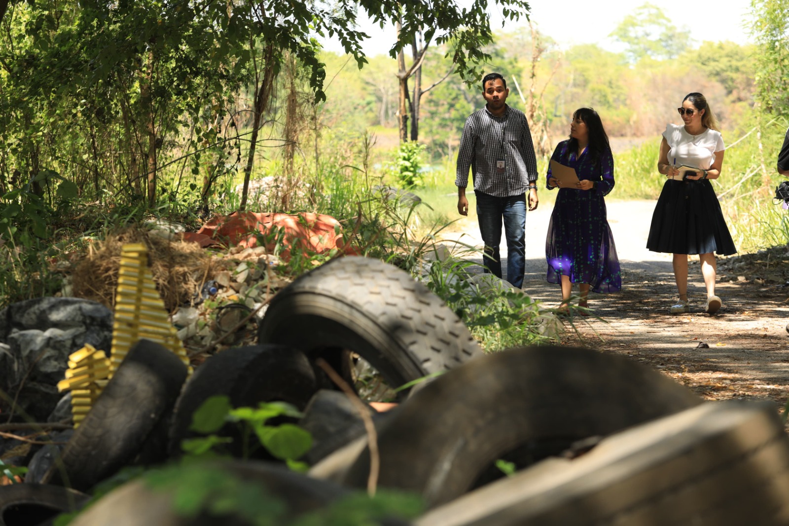 Con campaña de limpieza, Semades emprende acciones para recuperar y restaurar el Parque Estatal Laguna del Camarón.