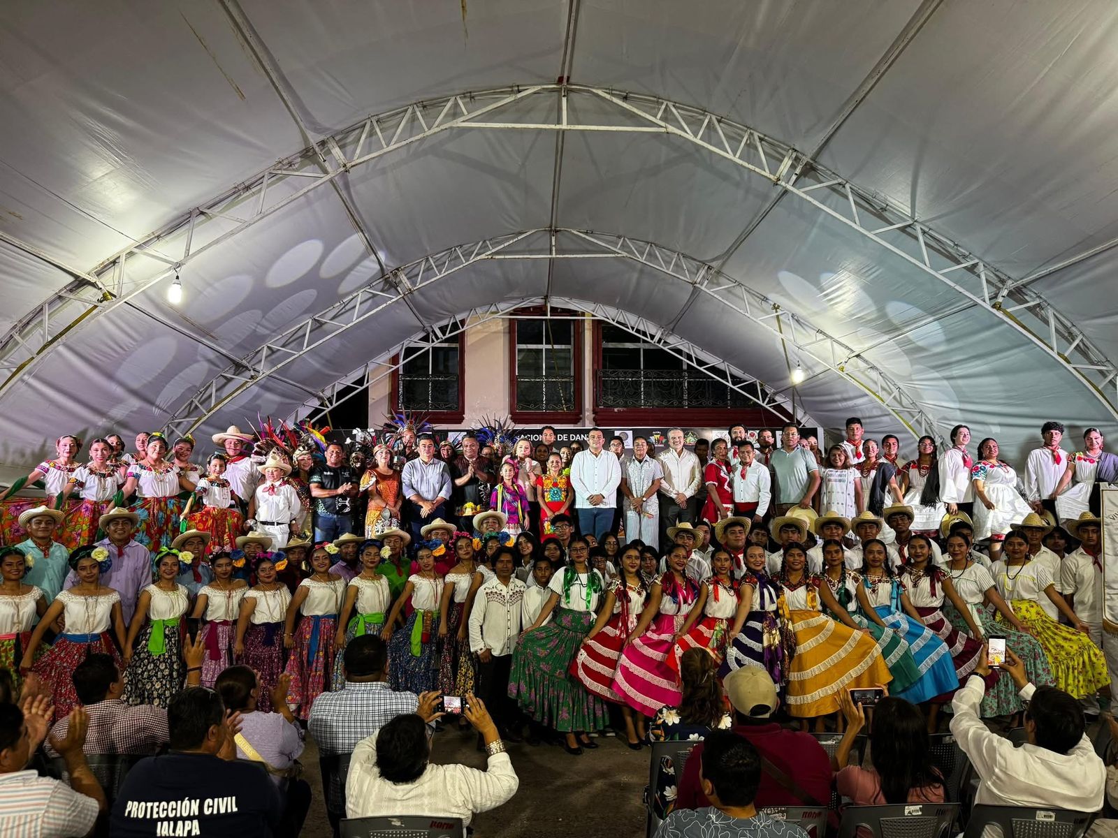 INAUGURA JALAPA 7MO FESTIVAL NACIONAL DE DANZA FOLKLÓRICA.
