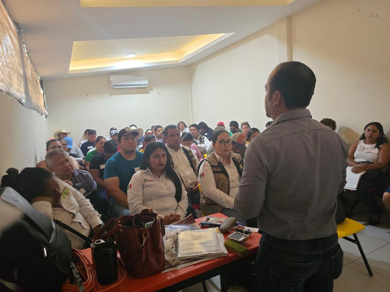 Avanza Bienestar en la conformación de Comités de Contraloría Social y constata trabajo en territorio del Programa Sembrando Vida.