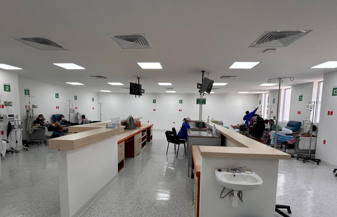 Inicia operaciones área remodelada de quimioterapia ambulatoria en HGZ No. 46 del IMSS Tabasco.