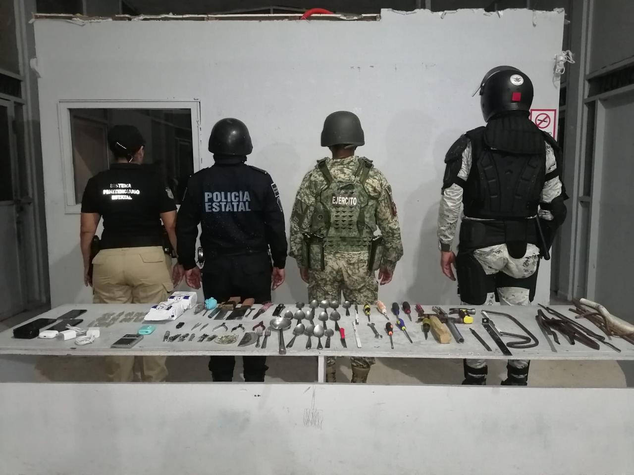 Realiza FIRT OLMECA operativo ‘Cárcel Segura’ en el CREST.