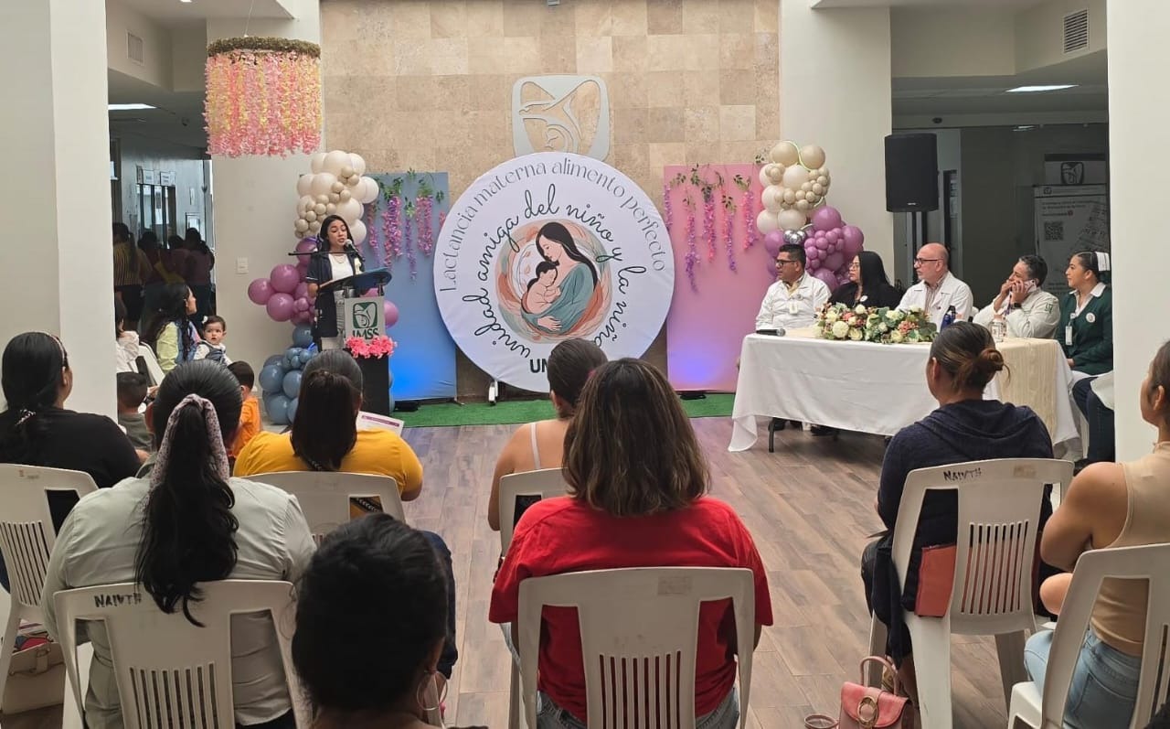 Promueve IMSS Tabasco la Lactancia Materna.