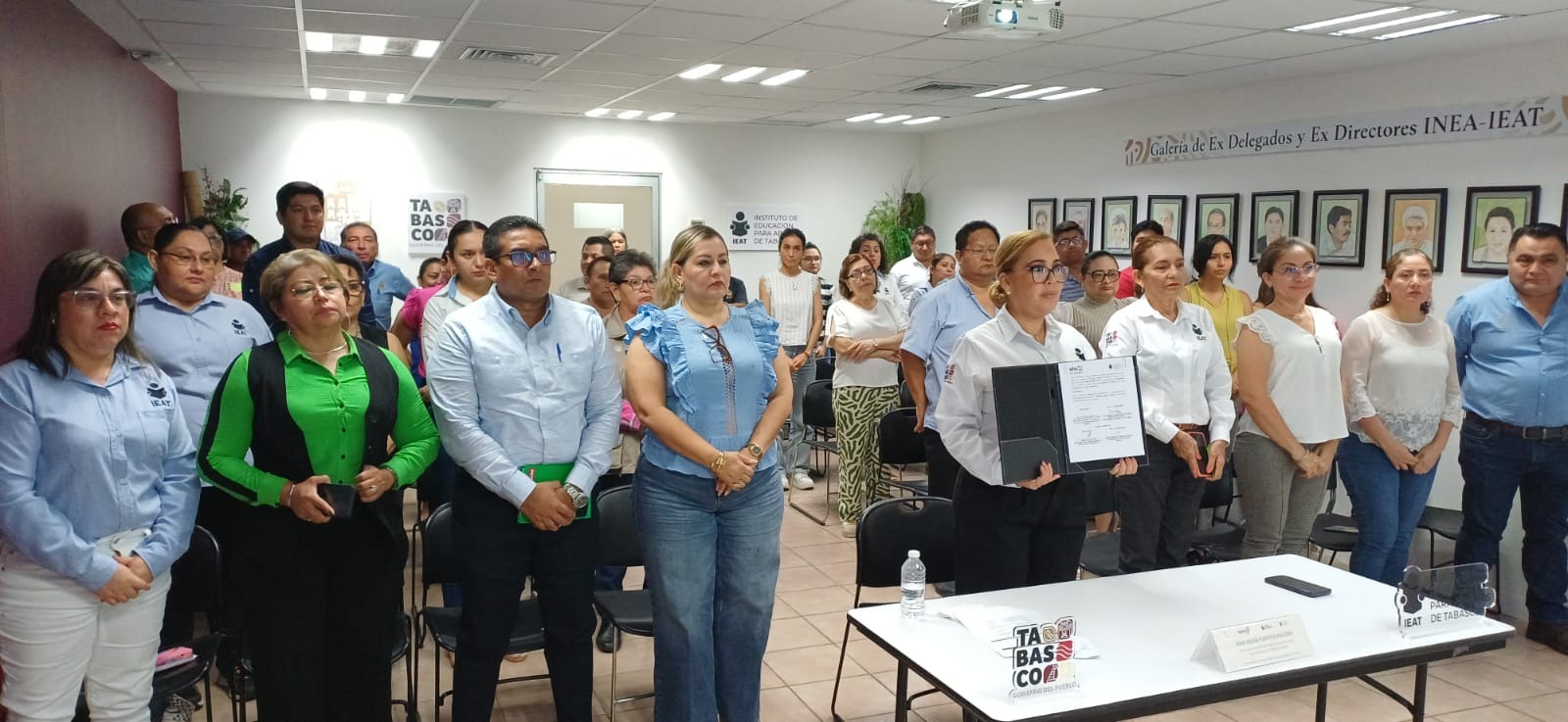 IEAT y Asociación Alemana hacen sinergia para impulsar la educación básica de jóvenes y adultos.