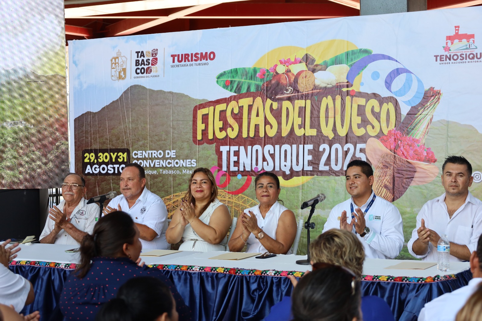 Tenosique listo para vivir en grande «Las Fiestas del Queso 2025».