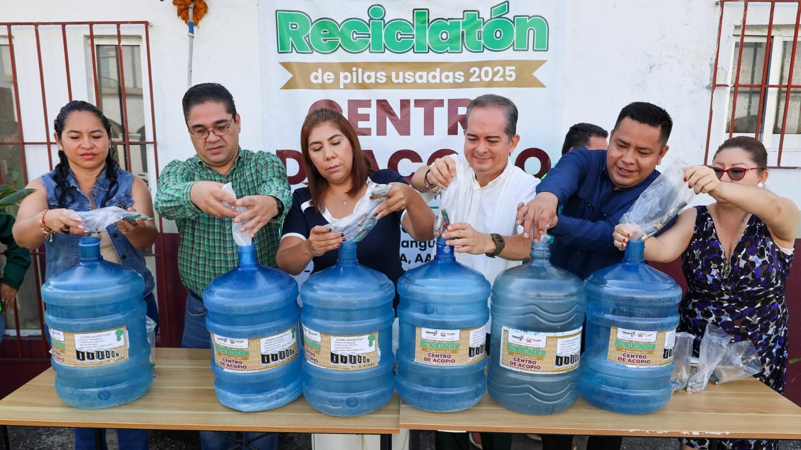 El Reciclatón de Pilas 2025 llega a Huimanguillo.