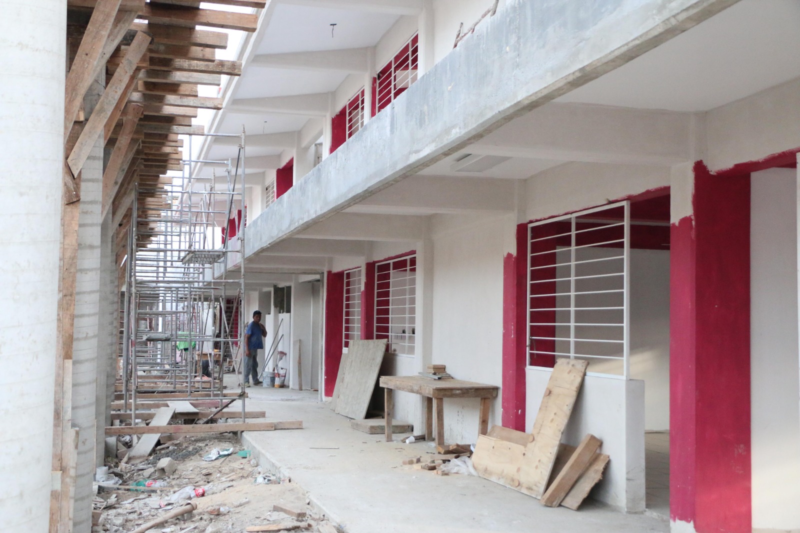 Gobierno del Estado fortalece la infraestructura educativa.