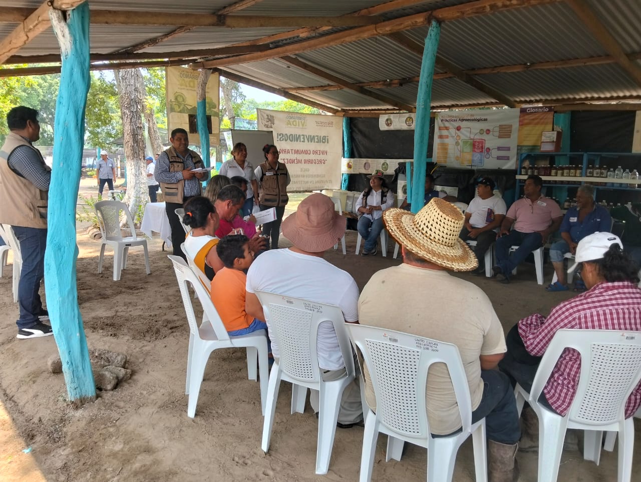 Formalizan en Cunduacán la primera Comunidad de Aprendizaje Campesino de Sembrando Vida Tabasco.