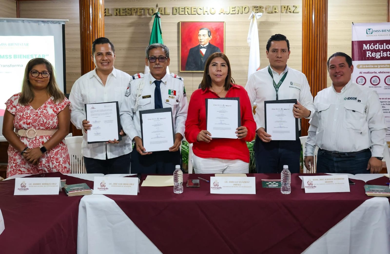 Alcaldesa de Huimanguillo impulsa convenios para fortalecer el derecho a la salud.