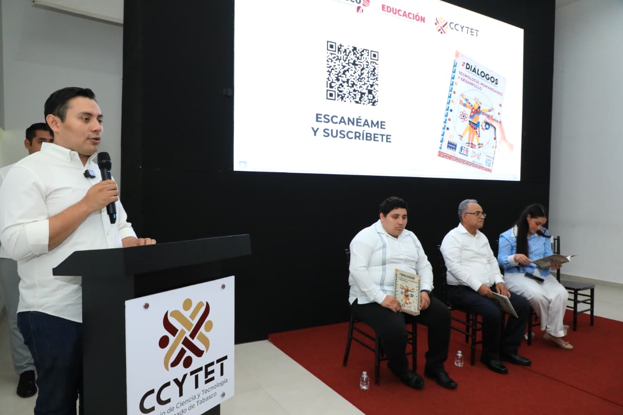 Lanza CCYTET edición 74 de revista “Diálogos”, instrumento del Gobierno del Estado para hacer de Tabasco una sociedad del conocimiento.