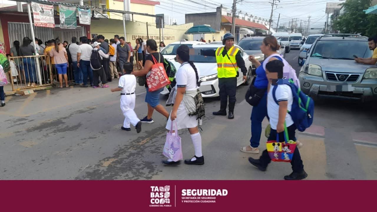 SSPC refuerza operativo de seguridad por regreso a clases.