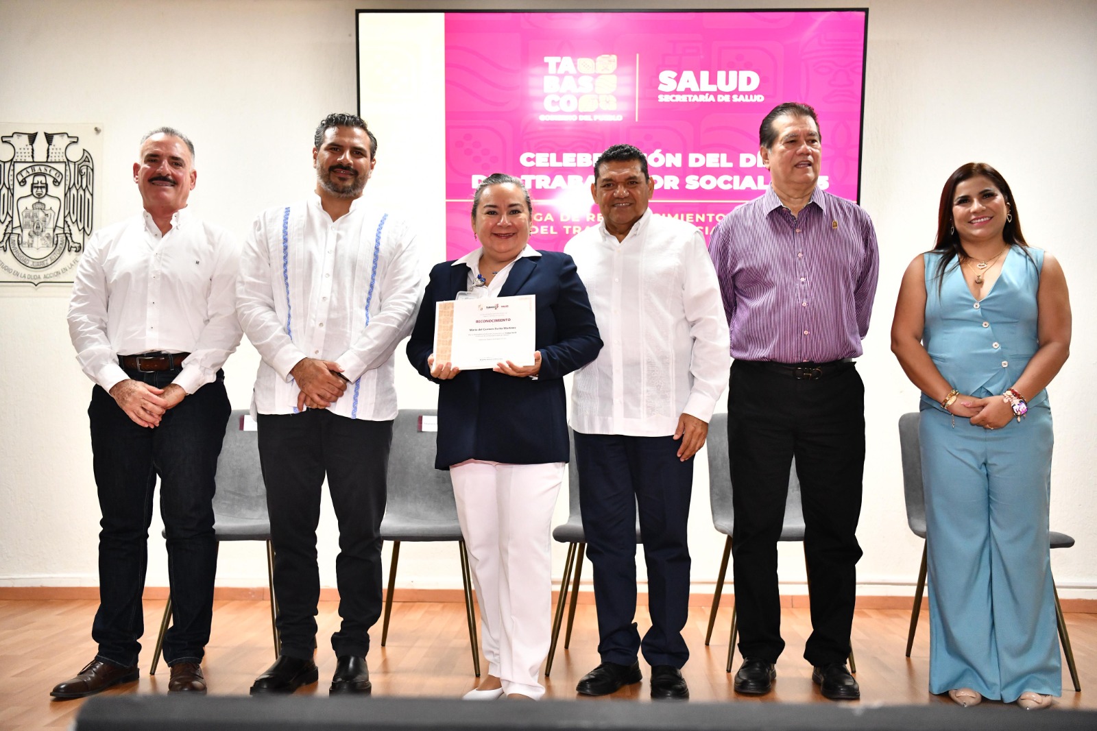 Celebra Gobierno a las y los trabajadores sociales; transformación de Tabasco se construye desde la cercanía con el pueblo, no de la indiferencia: Javier May.