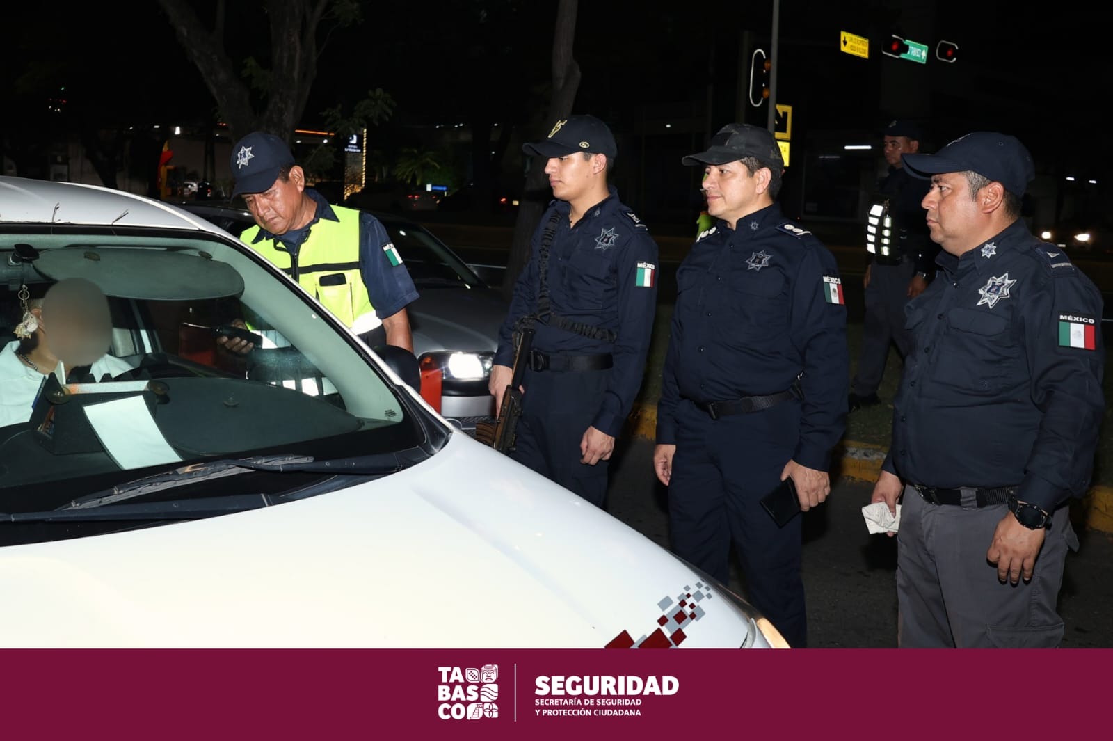 Para Prevenir accidentes viales, continúa la PEC con ‘Operativo Alcoholímetro’.