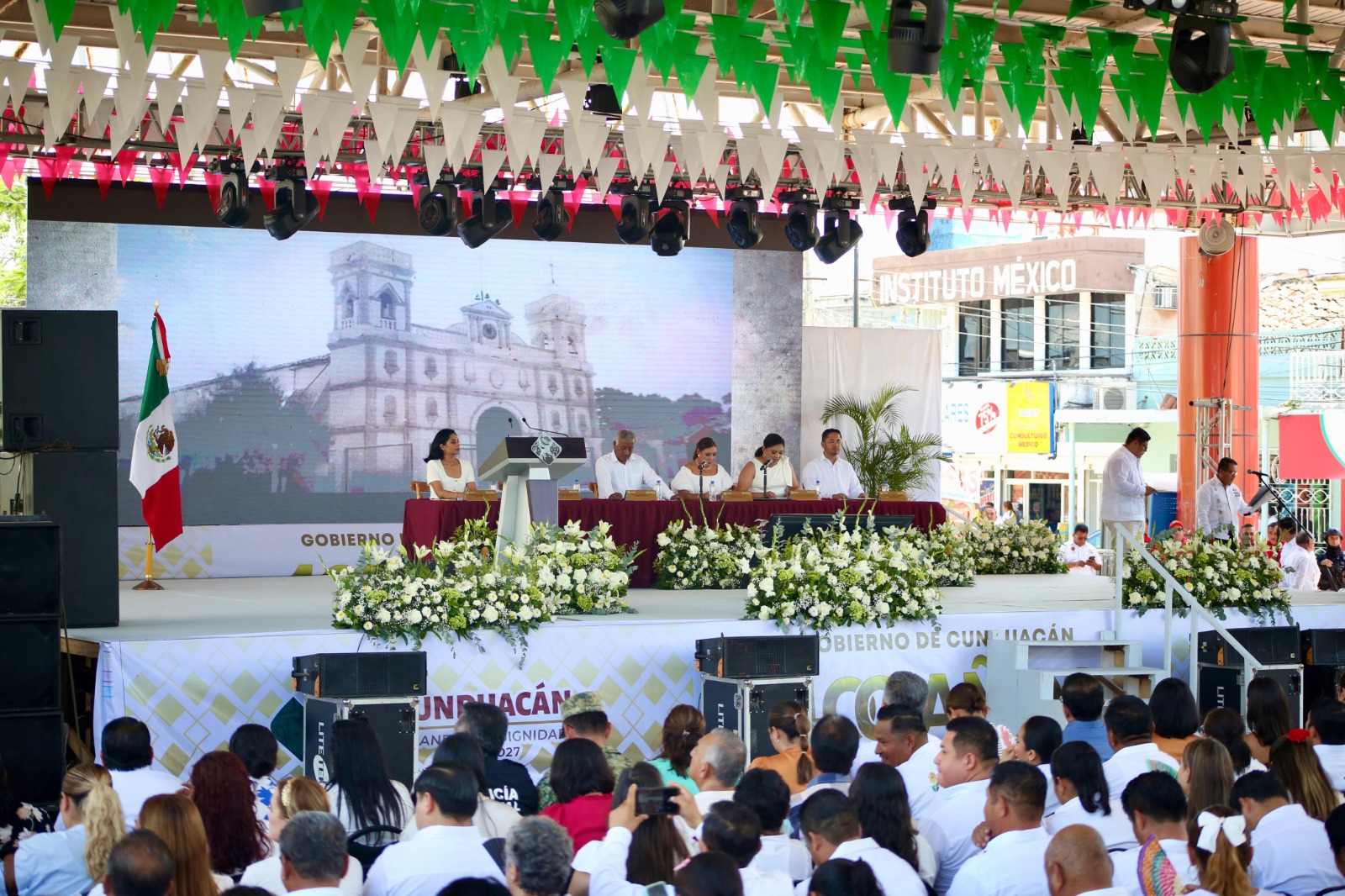 Cunduacán conmemora su 400 aniversario, con el reconocimiento a su aportación histórica y cultural para Tabasco.