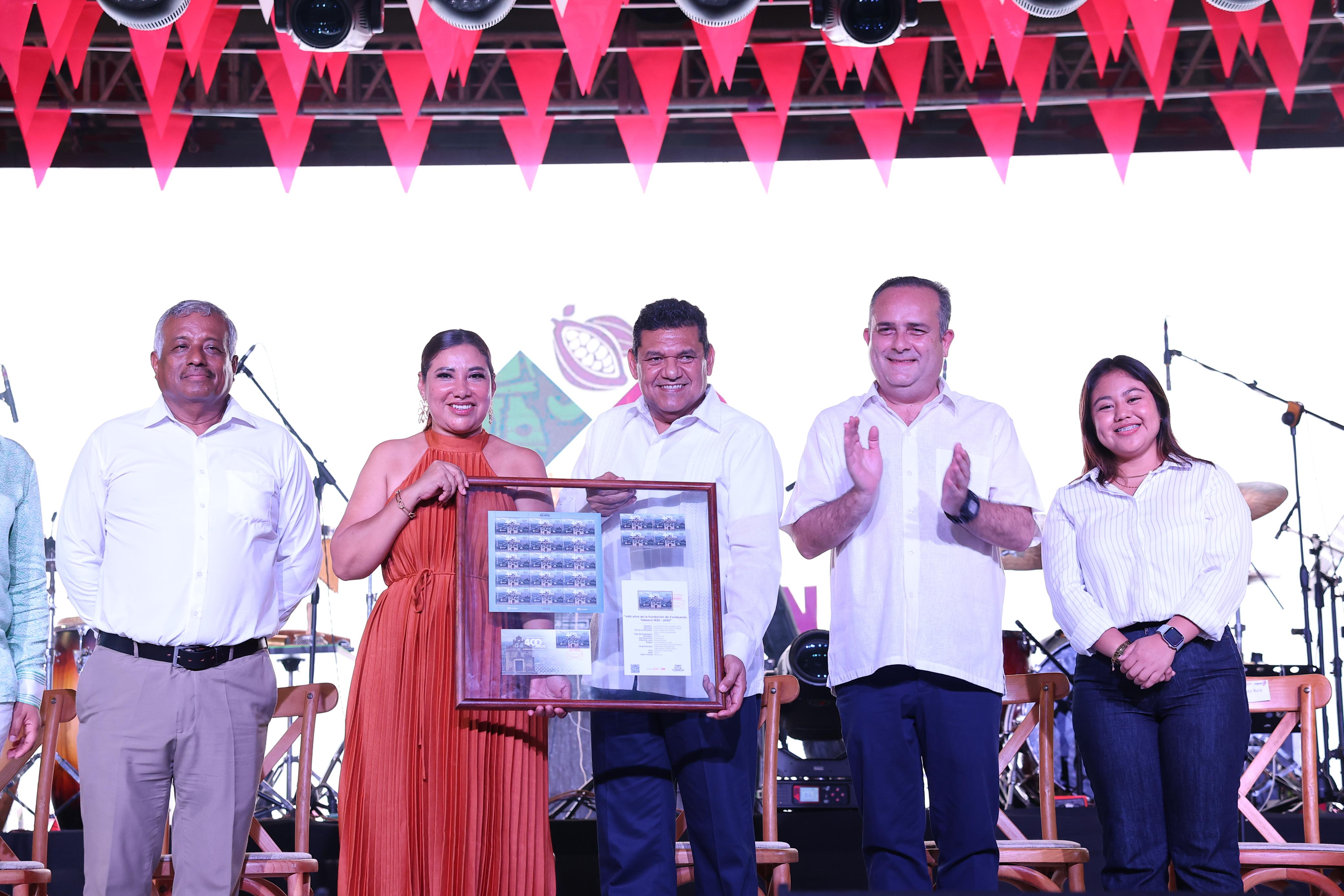 Clausuran festejos por los 400 años de la fundación de Cunduacán; Javier May reconoce su importancia en la historia y desarrollo de Tabasco.