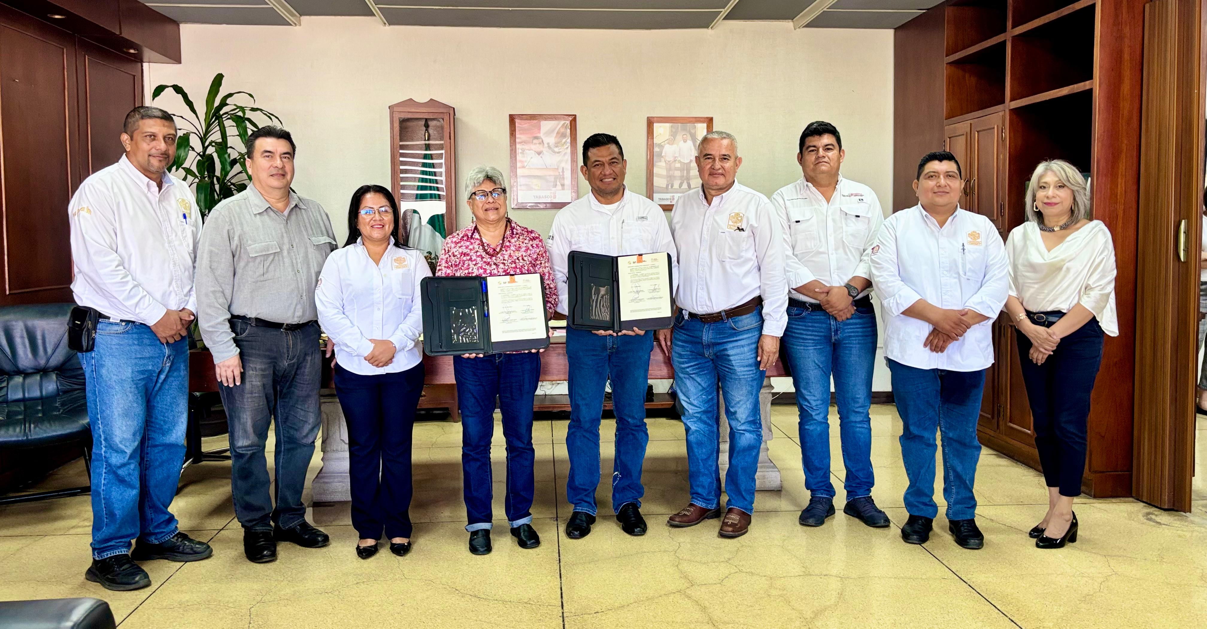 SEDAP y UPCH unen esfuerzos para fortalecer el campo y el desarrollo académico en Tabasco.
