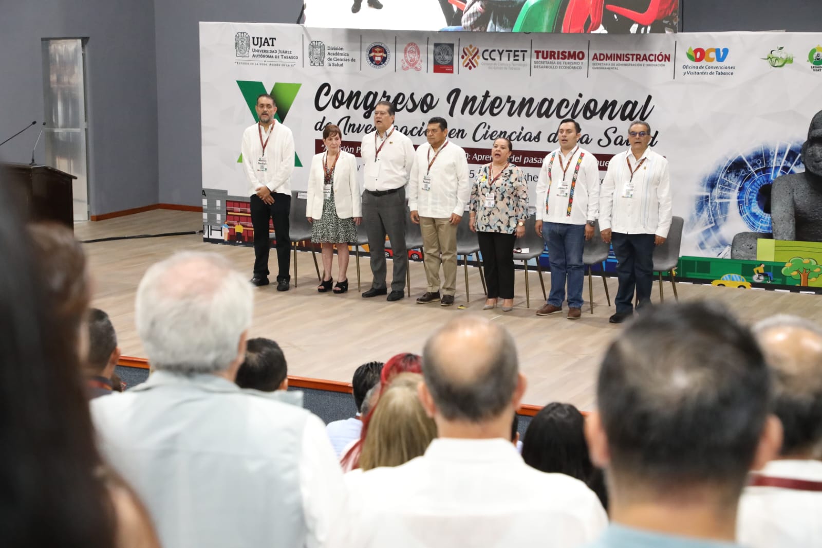 Inaugura Gobernador Javier May Rodríguez Décimo Congreso Internacional en Ciencias de la Salud.