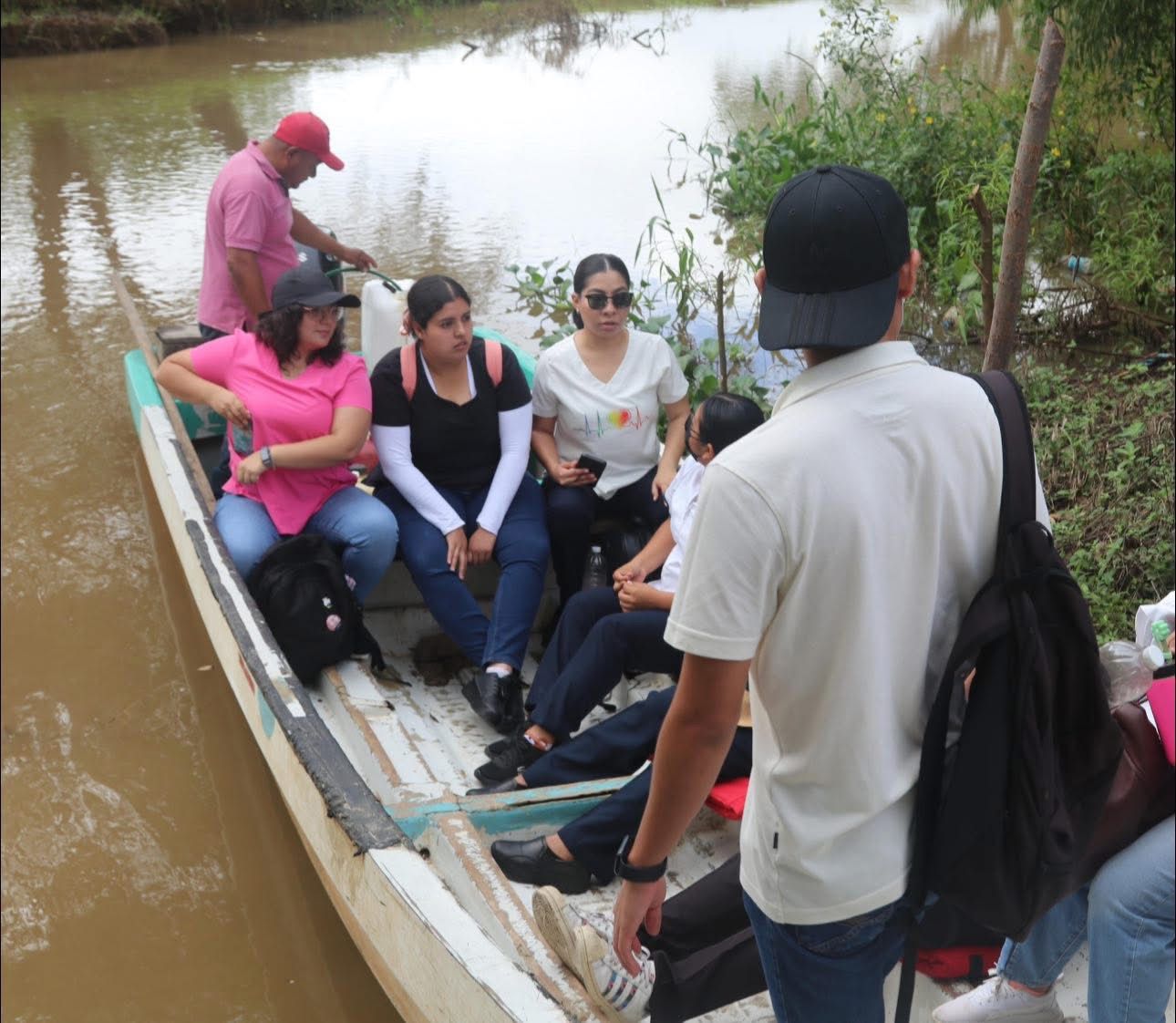 Llega Caravana Acuática de Salud a Aztlán Quinta Sección “Palomillal”.